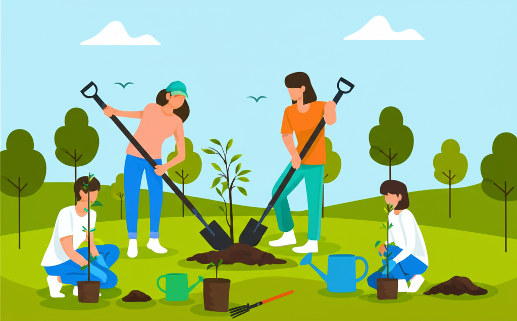 🌱 Spend this Sunday Planting Trees! 🌱